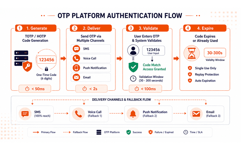 OTP Authentication Flow